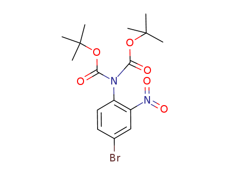 N-(4-bromo-2-nitrophenyl)-N-tert-butoxycarbonylcarbamic acid tert-butyl ester