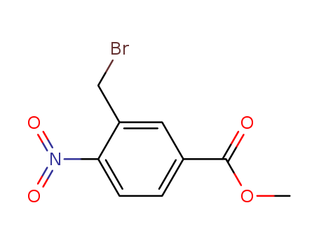 methyl 3-bromomethyl-4-nitrobenzoate cas no. 88071-90-3 95%%