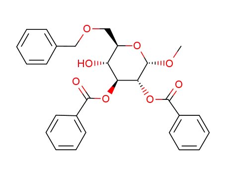 phenyl 2,3-di-O-benzoyl-6-O-benzyl-4-O-methylsulfonylethoxycarbonyl-1-thio-β-D-glucopyranoside
