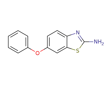 Molecular Structure of 65948-19-8 (6-phenoxybenzo[d]thiazol-2-amine)