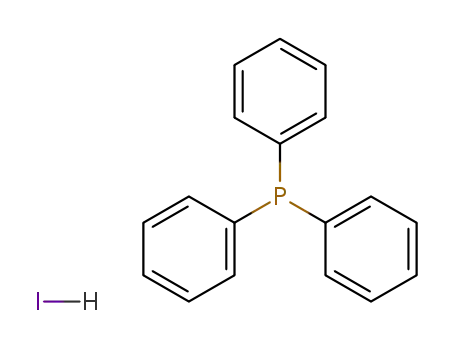 Molecular Structure of 6396-08-3 (TRIPHENYLPHOSPHINE HYDROIODIDE)
