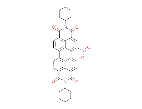 2,9-dicyclohexyl-5-nitroanthra[2,1,9-def:6,5,10-d′e′f′]-diisoquinoline-1,3,8,10(2H,9H)-tetraone