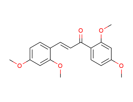 2-Propen-1-one, 1,3-bis(2,4-dimethoxyphenyl)-, (2E)-
