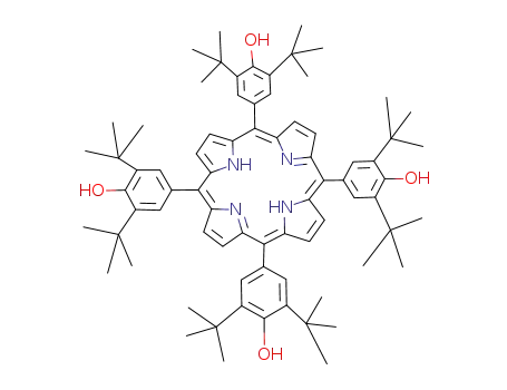 4-[(10Z,14Z)-10,15-bis(3,5-ditert-butyl-4-hydroxyphenyl)-20-(3,5-ditert-butyl-4-oxocyclohexa-2,5-dien-1-ylidene)-21,22,23,24-tetrahydroporphyrin-5-ylidene]-2,6-ditert-butylcyclohexa-2,5-dien-1-one