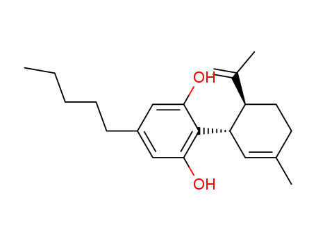 1,3-Benzenediol,2-[(1S,6S)-3-methyl-6-(1-methylethenyl)-2-cyclohexen-1-yl]-5-pentyl-
