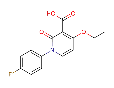4-ethoxy-1-(4-fluorophenyl)-2-oxo-1,2-dihydropyridine-3-carboxylic acid