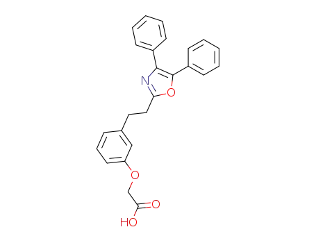 {3-[2-(4,5-diphenyl-1,3-oxazol-2-yl)ethyl]phenoxy}acetic acid