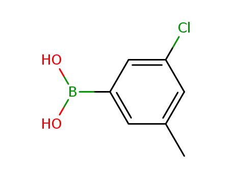 Molecular Structure of 913836-14-3 (3-CHLORO-5-METHYLPHENYLBORONIC ACID)