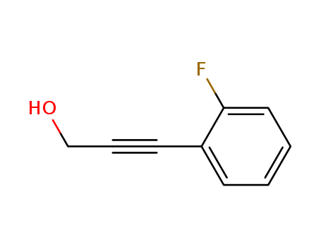 2-PROPYN-1-OL,3-(2-FLUOROPHENYL)-