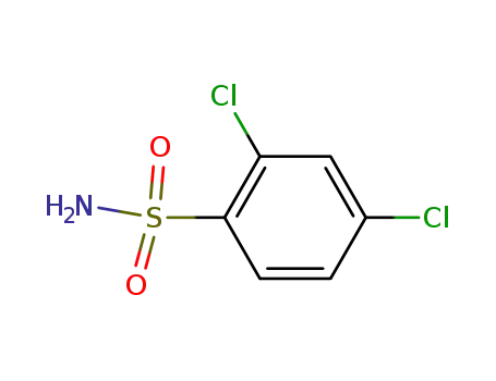 Molecular Structure of 20532-15-4 (2,4-Dichlorobenzenesulfonamide)