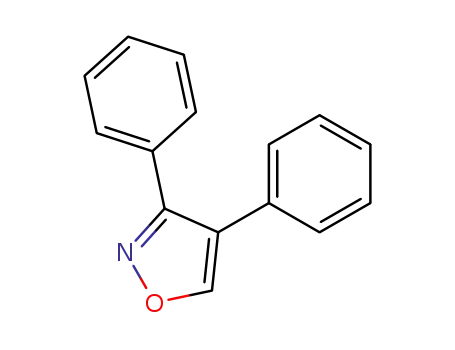 Molecular Structure of 7467-78-9 (3,4-Diphenylisoxazole)