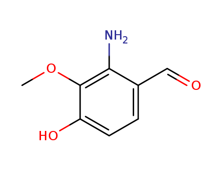 Benzaldehyde,2-amino-4-hydroxy-3-methoxy- cas  89984-23-6