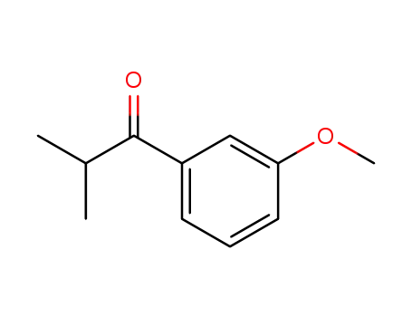 Molecular Structure of 6026-75-1 (1-Propanone, 1-(3-methoxyphenyl)-2-methyl-)
