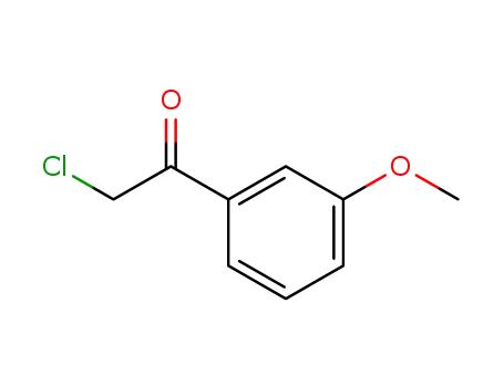 Molecular Structure of 82772-51-8 (Ethanone, 2-chloro-1-(3-methoxyphenyl)- (9CI))