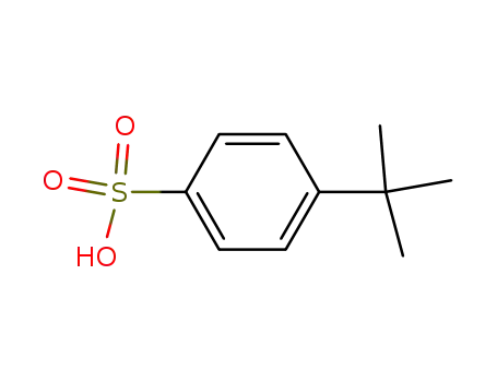 Molecular Structure of 1133-17-1 (4-tert-butylbenzenesulfonic acid)