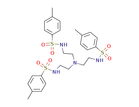 Molecular Structure of 98846-92-5 (tris[2-(N-tosylaminoethyl)]amine)