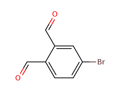 Molecular Structure of 13209-32-0 (4-Bromophthalaldehyde)