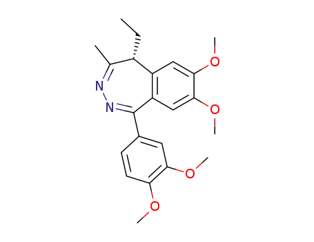 Molecular Structure of 82059-50-5 (DEXTOFISOPAM,(R)-(5R)-1-(3,4-DIMETHOXYPHENYL)-5-ETHYL-7,8-DIMETHOXY-4-METHYL-5H-2,3-BENZODIAZEPINE)