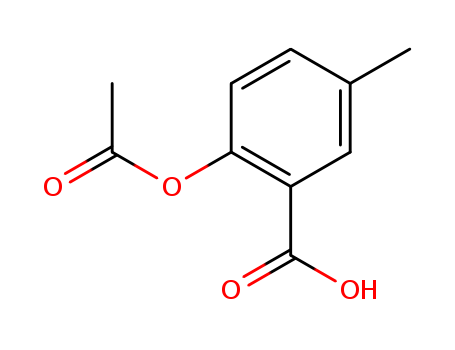 Benzoic acid, 2-(acetyloxy)-5-methyl- CAS No  14504-08-6