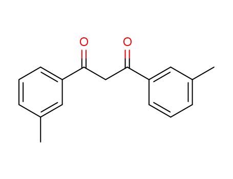 Molecular Structure of 59826-44-7 (1,3-Propanedione, 1,3-bis(3-methylphenyl)-)