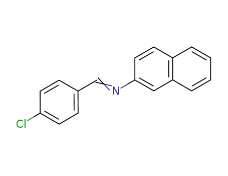 2-(4-chlorobenzylideneamino)naphthalene