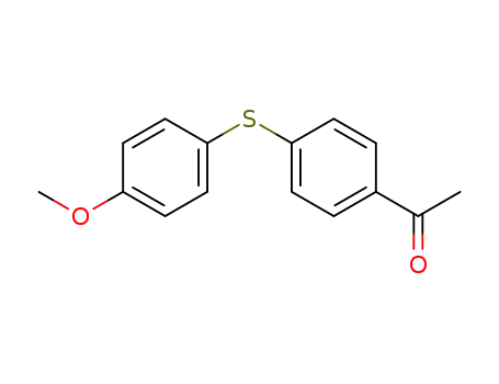 Ethanone, 1-[4-[(4-methoxyphenyl)thio]phenyl]-