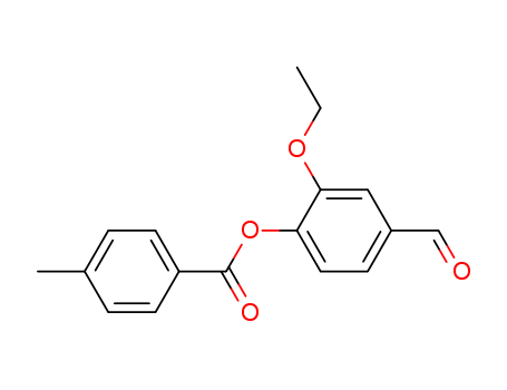 2-ETHOXY-4-FORMYLPHENYL 4-METHYLBENZOATE