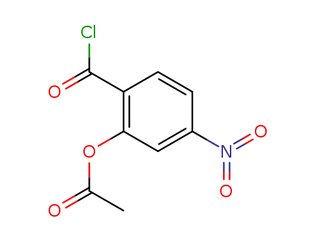 2-acetoxy-4-nitro-benzoyl chloride