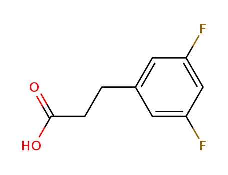 3-(3,5-difluorophenyl)propanoic acid cas no. 84315-24-2 98%