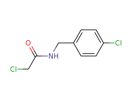 Molecular Structure of 99585-88-3 (2-CHLORO-N-(4-CHLOROBENZYL)ACETAMIDE)