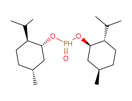 Phosphonic acid, bis[(1R,2S,5R)-5-methyl-2-(1-methylethyl)cyclohexyl]
ester