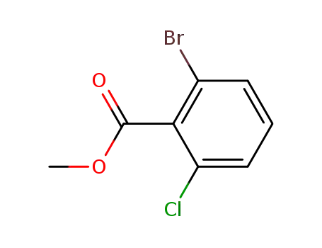 Molecular Structure of 685892-23-3 (Methyl 2-bromo-6-chlorobenzoate)