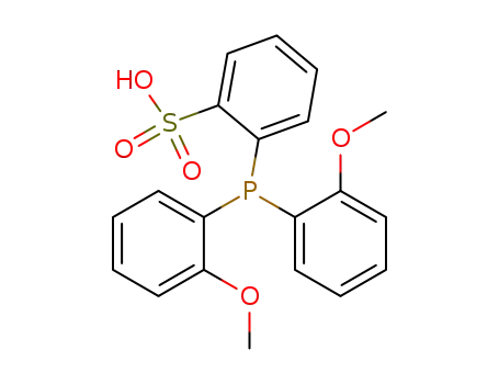 Benzenesulfonic acid, 2-[bis(2-methoxyphenyl)phosphino]-