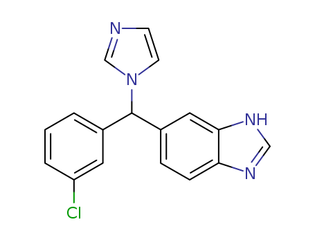 6-((3-chlorophenyl)(1H-imidazol-1-yl)methyl)-1H-benzo[d]imidazole