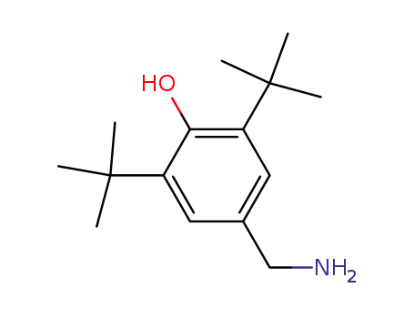 Molecular Structure of 724-46-9 (3,5-DI-TERT-BUTYL-4-HYDROXYBENZYLAMINE)