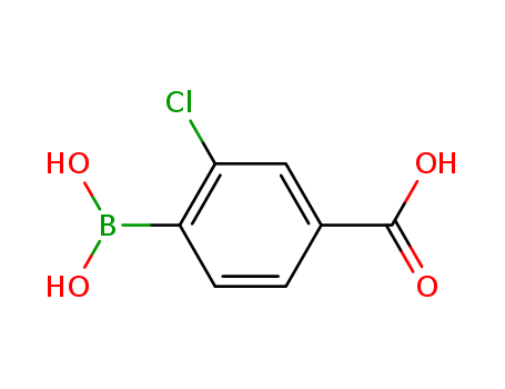 Benzoic acid,4-borono-3-chloro- cas  851335-09-6