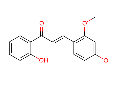 3-(2,4-dimethoxyphenyl)-1-(2-hydroxyphenyl)prop-2-en-1-one cas  36685-63-9