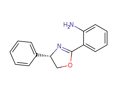 Benzenamine, 2-[(4S)-4,5-dihydro-4-phenyl-2-oxazolyl]-