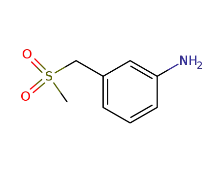 Molecular Structure of 261925-02-4 (3-((methylsulfonyl)methyl)aniline)