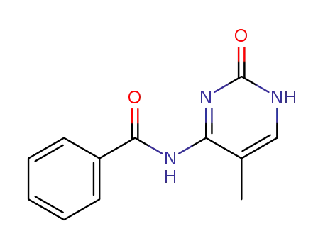 Molecular Structure of 126354-30-1 (Benzamide, N-(2,3-dihydro-5-methyl-2-oxo-4-pyrimidinyl)-)