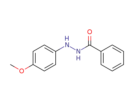 Molecular Structure of 17473-74-4 (Benzoic acid,2-(4-methoxyphenyl)hydrazide)