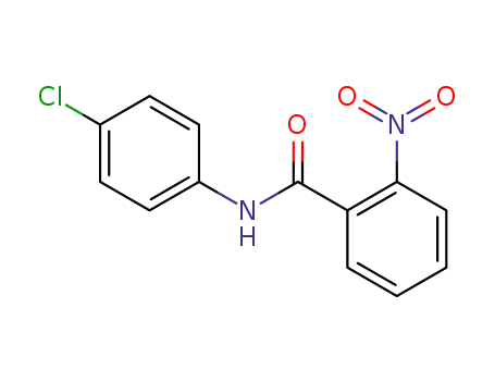 Molecular Structure of 41562-57-6 (N-(4-CHLOROPHENYL)-2-NITROBENZAMIDE)