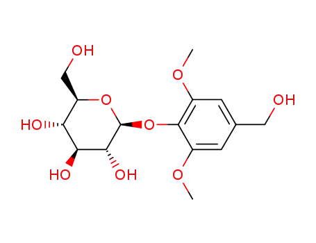 2-(Hydroxymethyl)-6-[4-(hydroxymethyl)-2,6-dimethoxyphenoxy]oxane-3,4,5-triol
