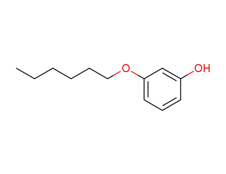 Molecular Structure of 67089-07-0 (Phenol, 3-(hexyloxy)-)