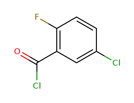 Molecular Structure of 394-29-6 (5-CHLORO-2-FLUOROBENZOYL CHLORIDE)