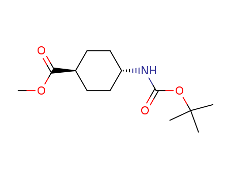 trans-4-(tert-Butoxycarbonylamino)cyclohexane-1-carboxylic acid methyl ester
