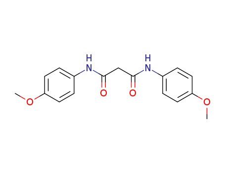 Propanediamide,N1,N3-bis(4-methoxyphenyl)- cas  15589-58-9