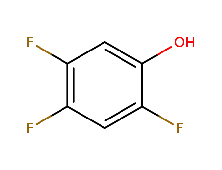 Molecular Structure of 2268-16-8 (2,4,5-TRIFLUOROPHENOL)