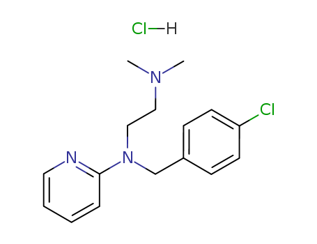 Chloropyramine HCl 6170-42-9