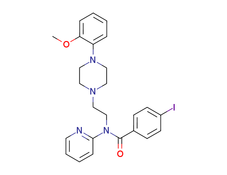 4-IODO-N-[2-[4-(METHOXYPHENYL)-1-PIPERAZINYL]ETHYL]-N-2-PYRIDINYL-BENZAMIDE HYDROCHLORIDE